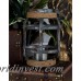 Cole Grey Metal and Glass Lantern COGR5700